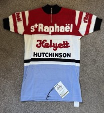 Magliamo St Raphael Helyett Merino Wool Cycling Jersey S Vintage Style