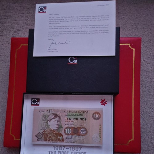 Clydesdale bank commerative - clydesdale,