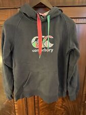 Canterbury Navy Blue Hooded Top (Uglies) Ladies Size 10 in VGUC