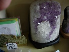 jumbo amethyst specimen lamp  eBay U.K. seller over 20 years