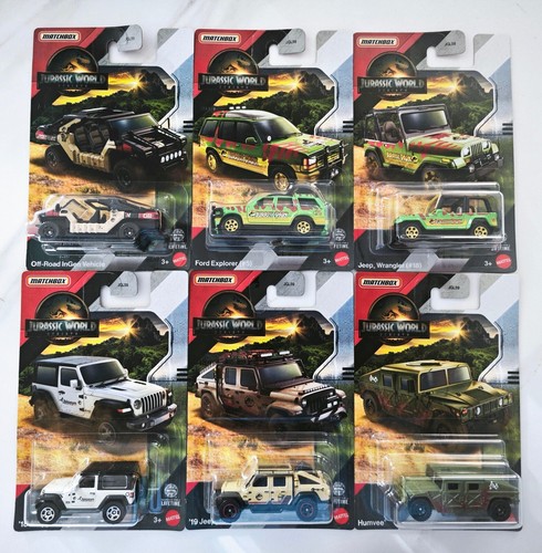 Matchbox jurassic world ford - jurassic,