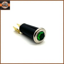 Lucas Type Classic Jewel Hexagonal Interior Dashboard Warning Light 38191 GREEN