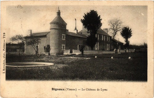 Cpa bignoux le chateau - cpa,
