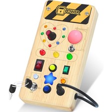 Montessori Wooden Busy Board