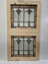ANTIQUE AMERICAN STAINED GLASS
