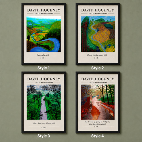 David hockney yorkshire - david,