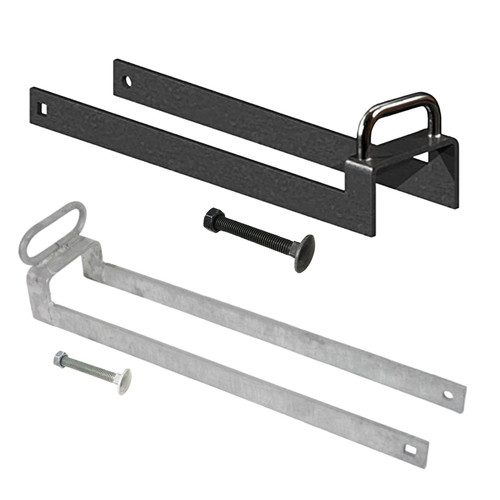 Throw over loop gate latch - gate,