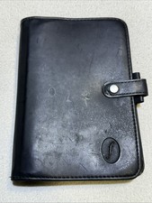 Filofax Black College Vintage