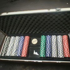 Poker Chip Set with Case