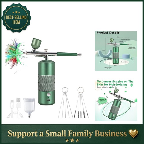 Versatile airbrush kit with - airbrush,