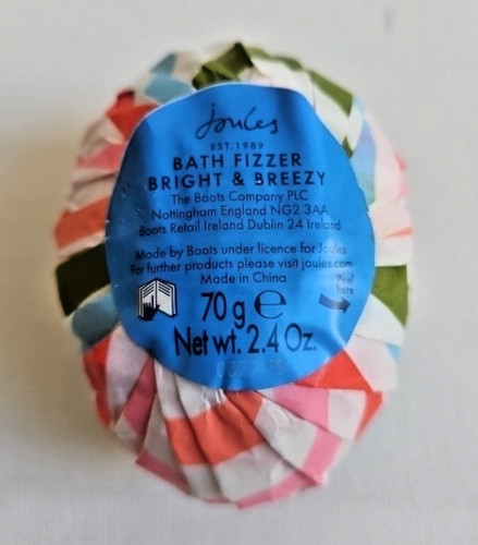 Joules bath fizzer - 70g, bright