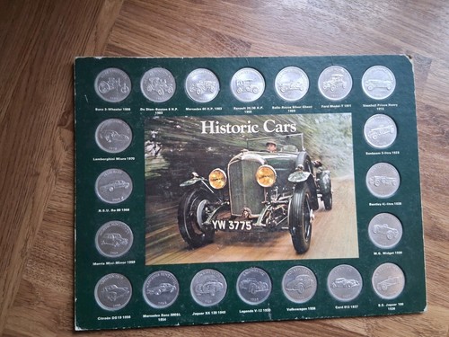 Historic cars token - cars,