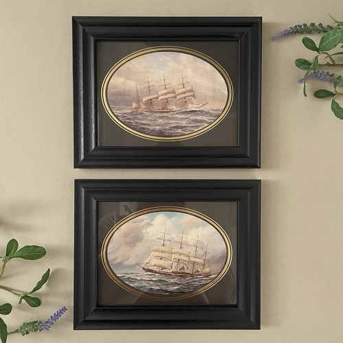 Vintage clipper ship prints - vintage,