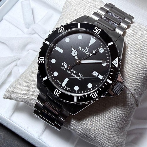 Edox skydiver quartz - quartz, diver