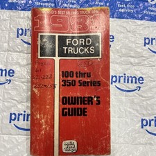 1981 Ford F100 F150 F250 F350 pickup truck owners manual ORIGINAL book guide