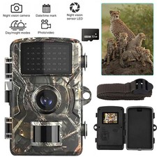 32GB Wildlife Trail Camera 1080P Game Night Vision Outdoor Motion Hunting Cam UK