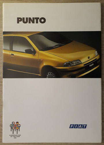 Fiat punto brochure - brochure, 1995