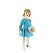 Dolls House 1950's Girl in Hat