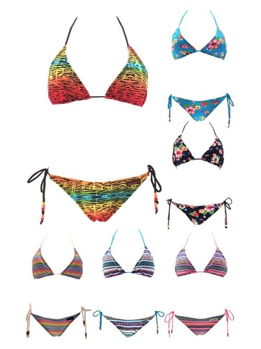 Womens triangle bikini - womens,