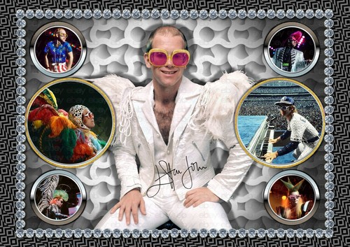 Elton john signed original - john,