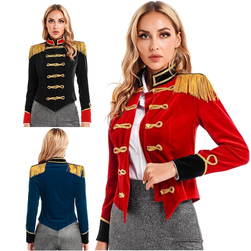 Womens ringmaster costume red - ringmaster,