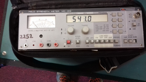 Mc312 field strength meter - mc312,