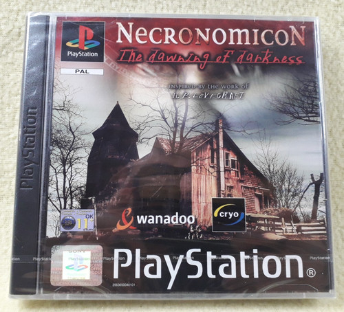 Playstation ps1 necronomicon - playstation,