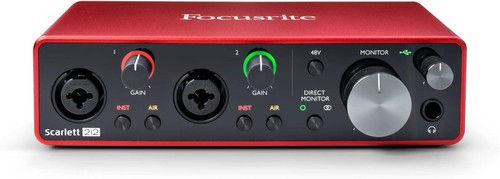 Focusrite scarlett 2i2 - scarlett, gen