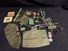 VINTAGE ACTION MAN ACTION SOLDIER COMBAT 1960’s Job Lot Of Original Accessories