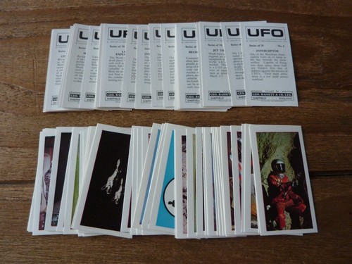 Geo bassett ufo cards from - bassett,