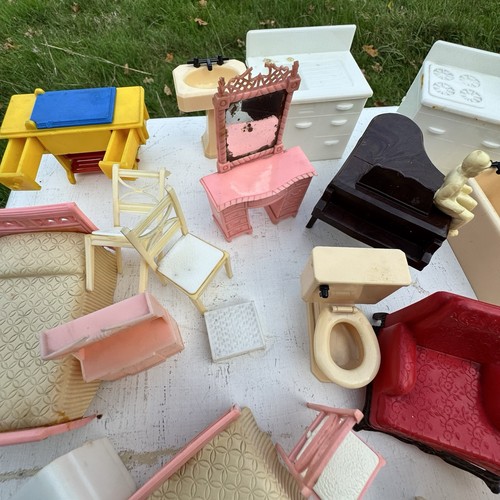 1960s plastic dolls - plastic,