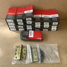 Timco Performance Ball Race Hinge Heavy Doors Hinges Solid Brass Various Sizes