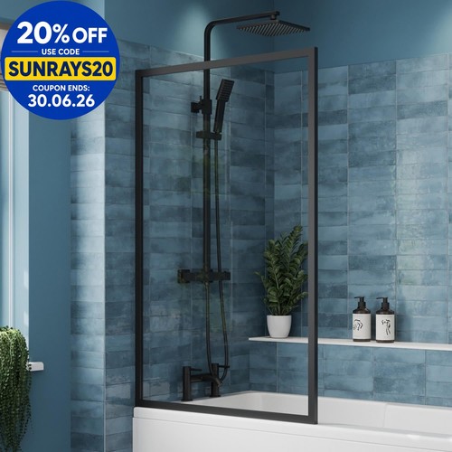 Avox square fixed bath - bath, shower