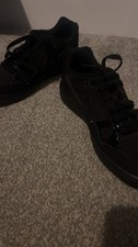 black nike air force one 0’7