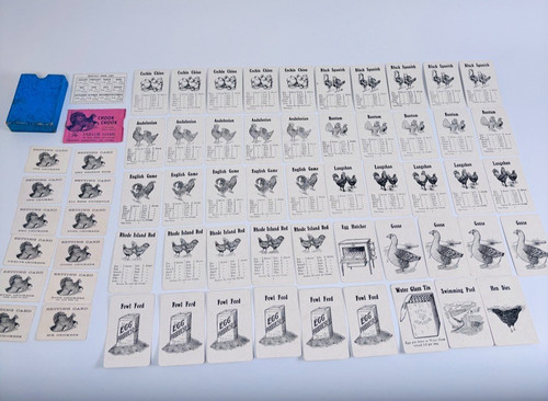 Parlour card game - parlour, chook