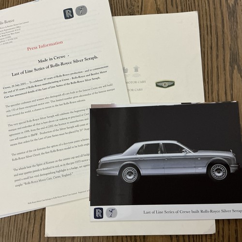 2001 rolls royce silver seraph - rolls,