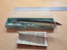 Rapala F-13  S Silver original floating fishing lure.  Vintage Finland. 1965/66