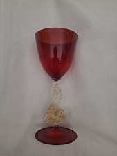 Antique Salviati Murano Red