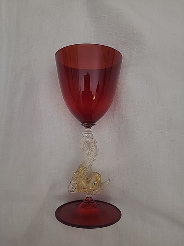 Antique salviati murano red - salviati,
