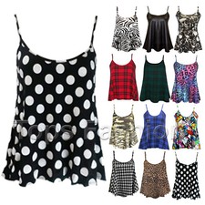 Ladies Women Cami Sleeve Vest