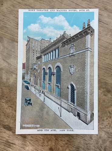 Roxy theater and - theater, manger