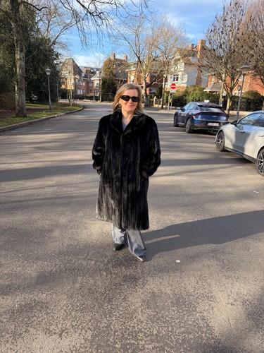 Luxury vintage black mink - luxury, fur