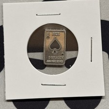 1gram .999 Silver Ace Of