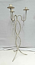 Shabby Chic Metal Candelabra
