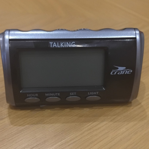 Crane talking digital alarm - talking,