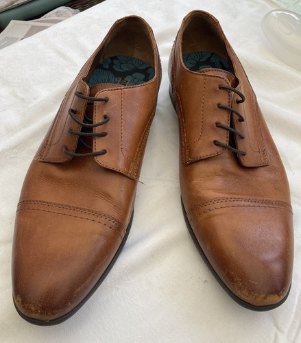 Brown leather brogues size - size, 7