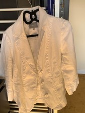 PER UNA White Denim Jacket