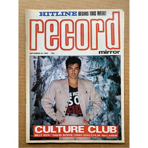 Culture club record mirror - club,