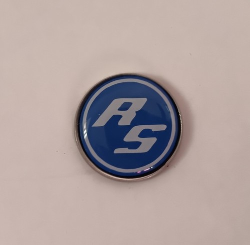 Ford metal boot lid badge - rs,