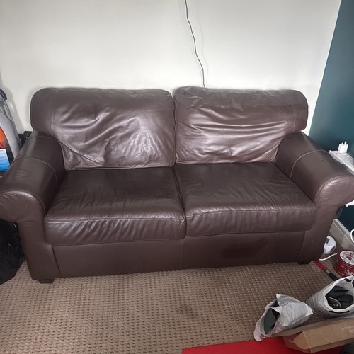 Ikea dark brown - dark, leather